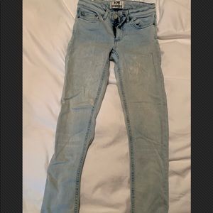 Acne studios skinny jeans